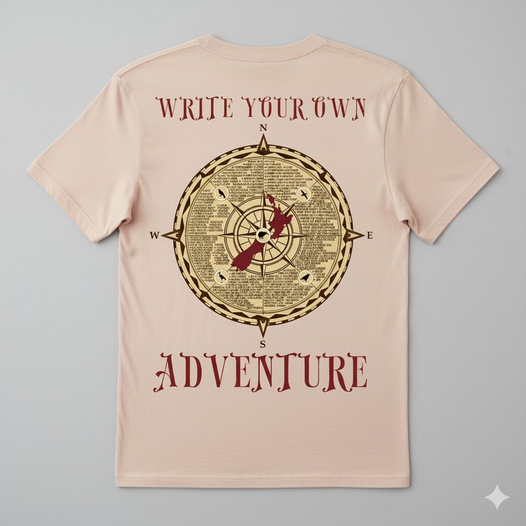 NZ Adventure Map - Classic Style